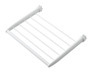 Porte serviettes blanc satin